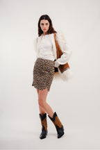 The Vintage White Plain Fiona Shirt