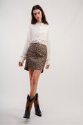 The Vintage White Plain Fiona Shirt