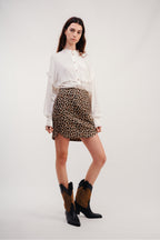 The Vintage White Plain Fiona Shirt