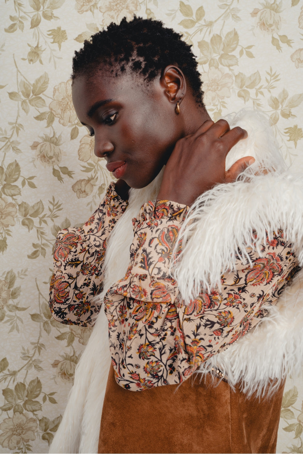 Chaqueta con efecto ante The Aretha Folk