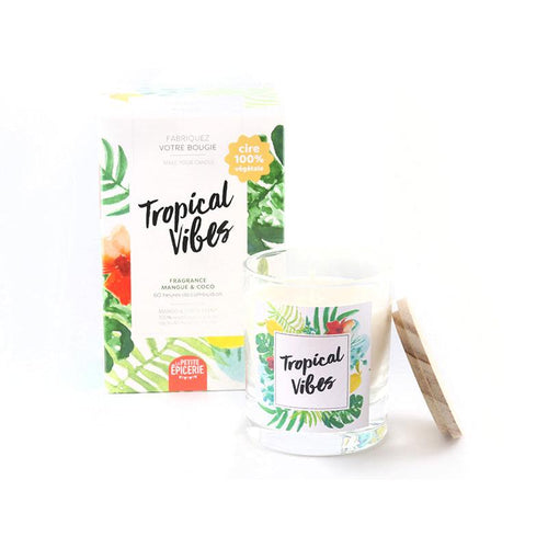 Buy DIY candle kit - Tropical Vibes - €19.99 online on La Petite Epicerie - Creative hobbies