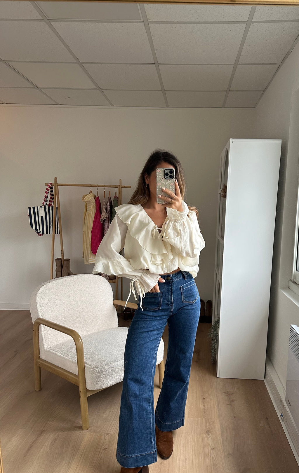 Blusa Iris Crudo