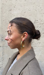 Boucles D'Oreilles Huge Oval