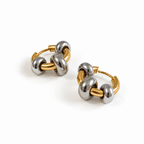 Boucles D'Oreilles Domina - Anneau Doré