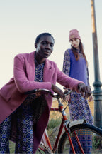 The Maxi Coat Alberto Rose