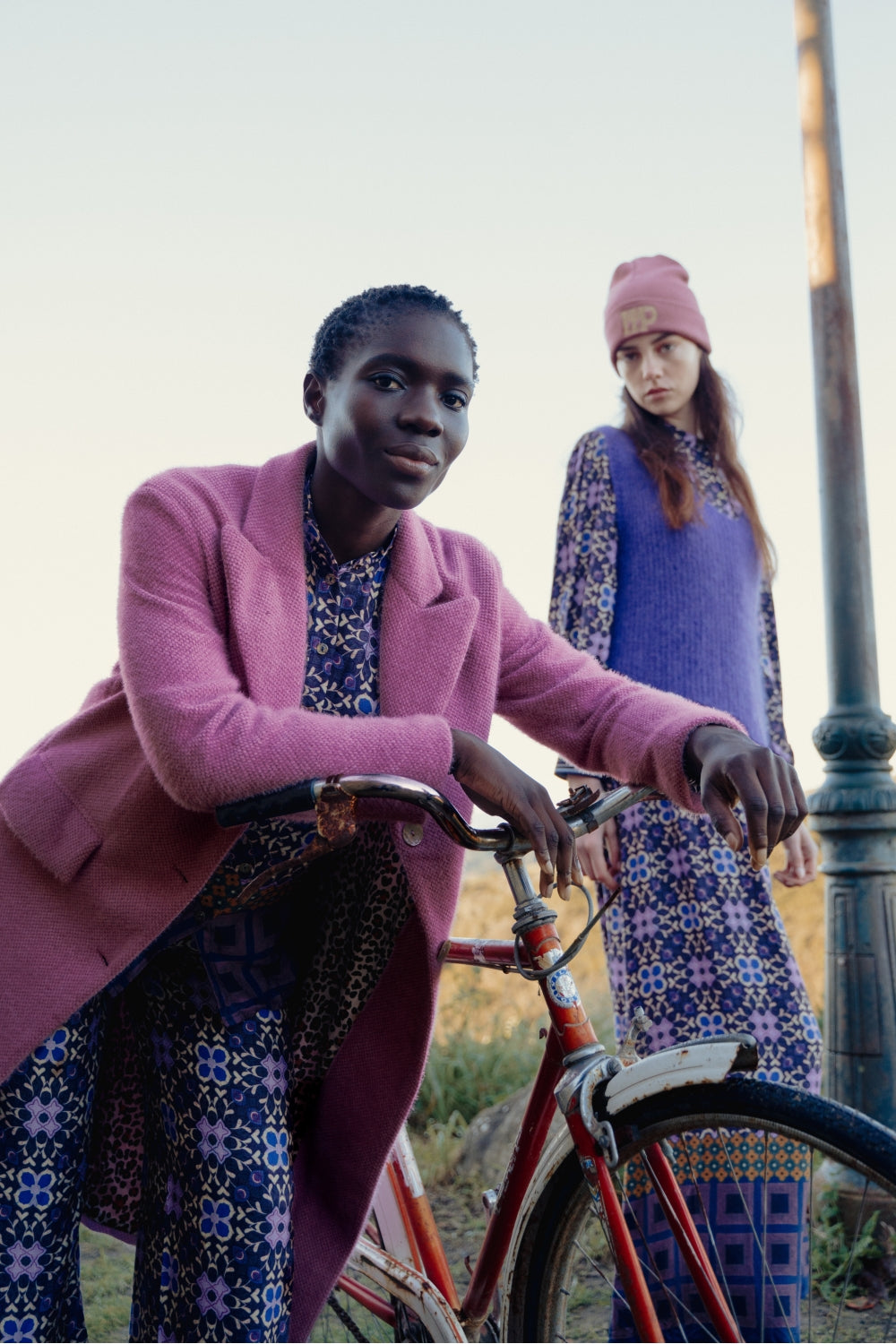 The Maxi Coat Alberto Rose
