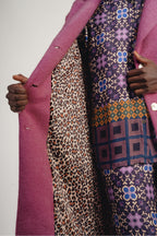 The Maxi Coat Alberto Rose
