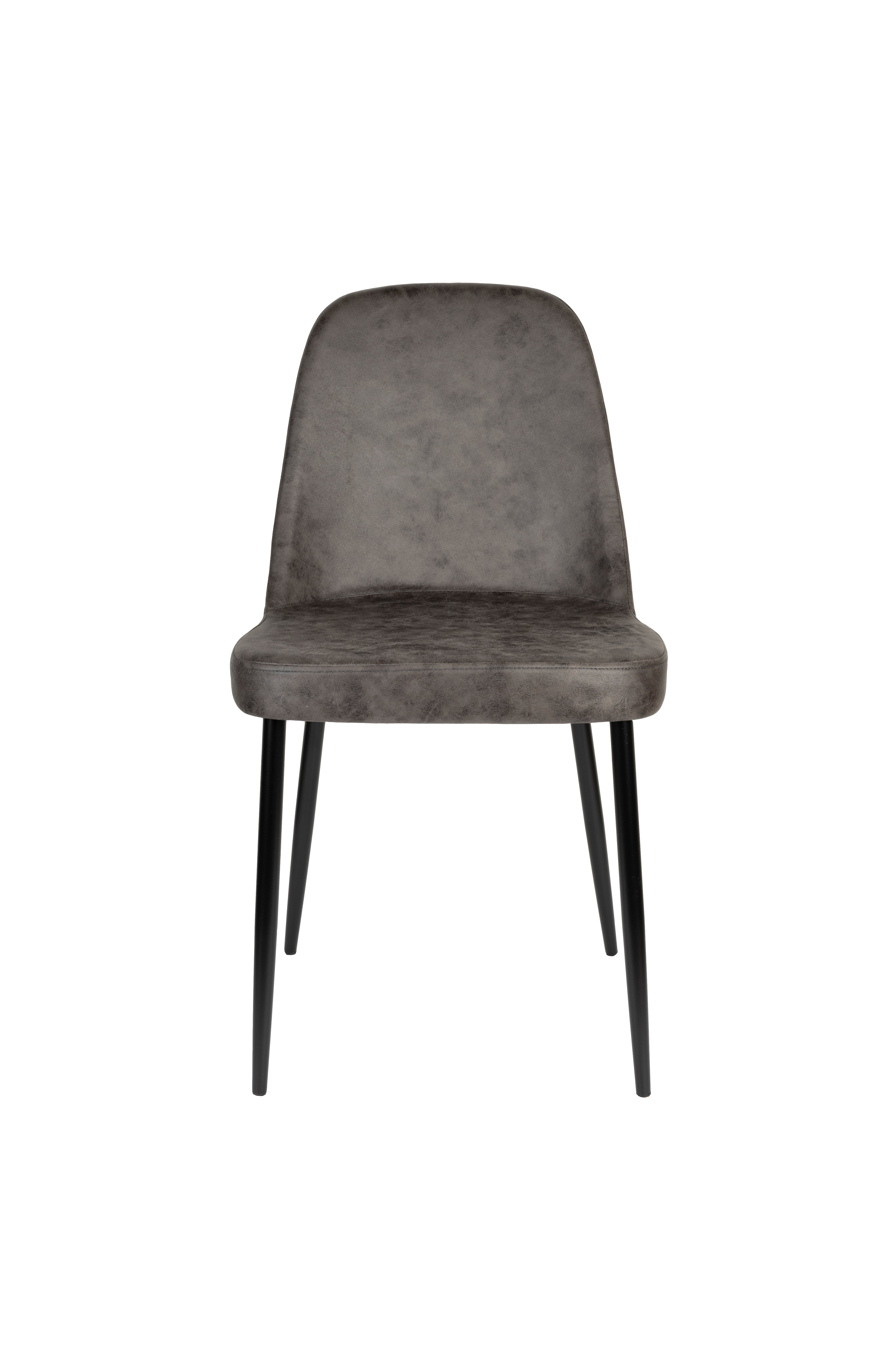 Alana - Dining Room Chair - Fabric - Anthracite/Grey
