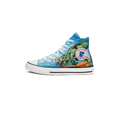 Zapatillas Converse Canvas Hi Niños - Azul