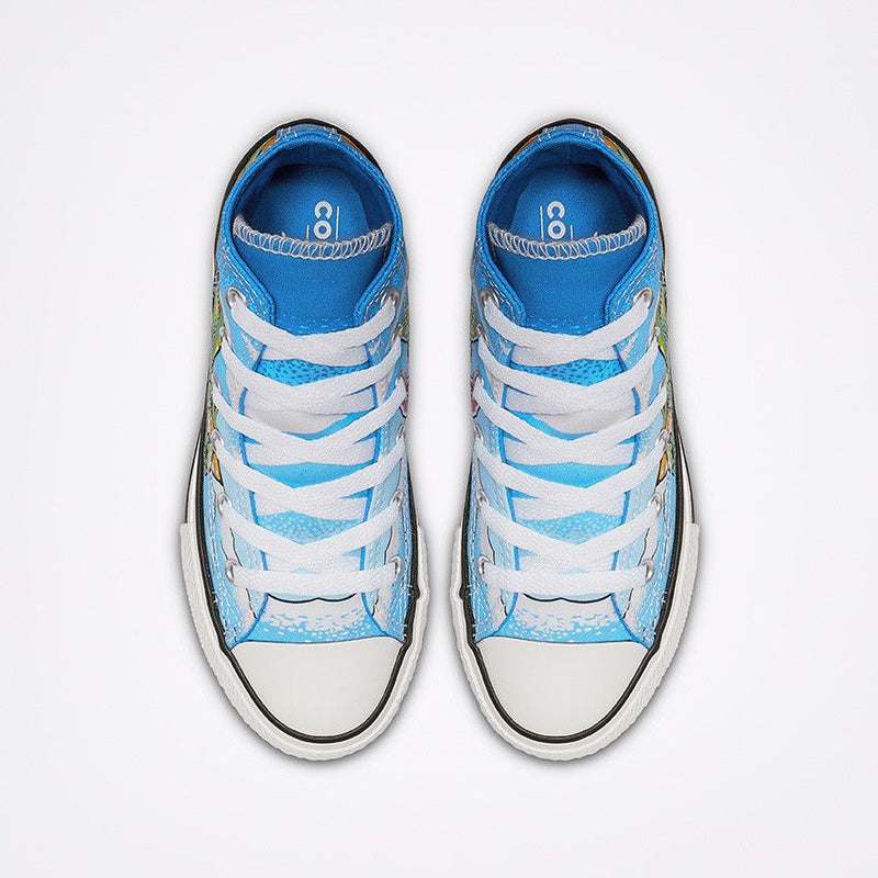 Converse Canvas Hi Kids Sneakers - Blue