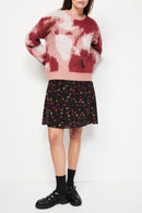 The Kooples - Tie And Dye Wool And Alpaca Sweater - Pink Woman