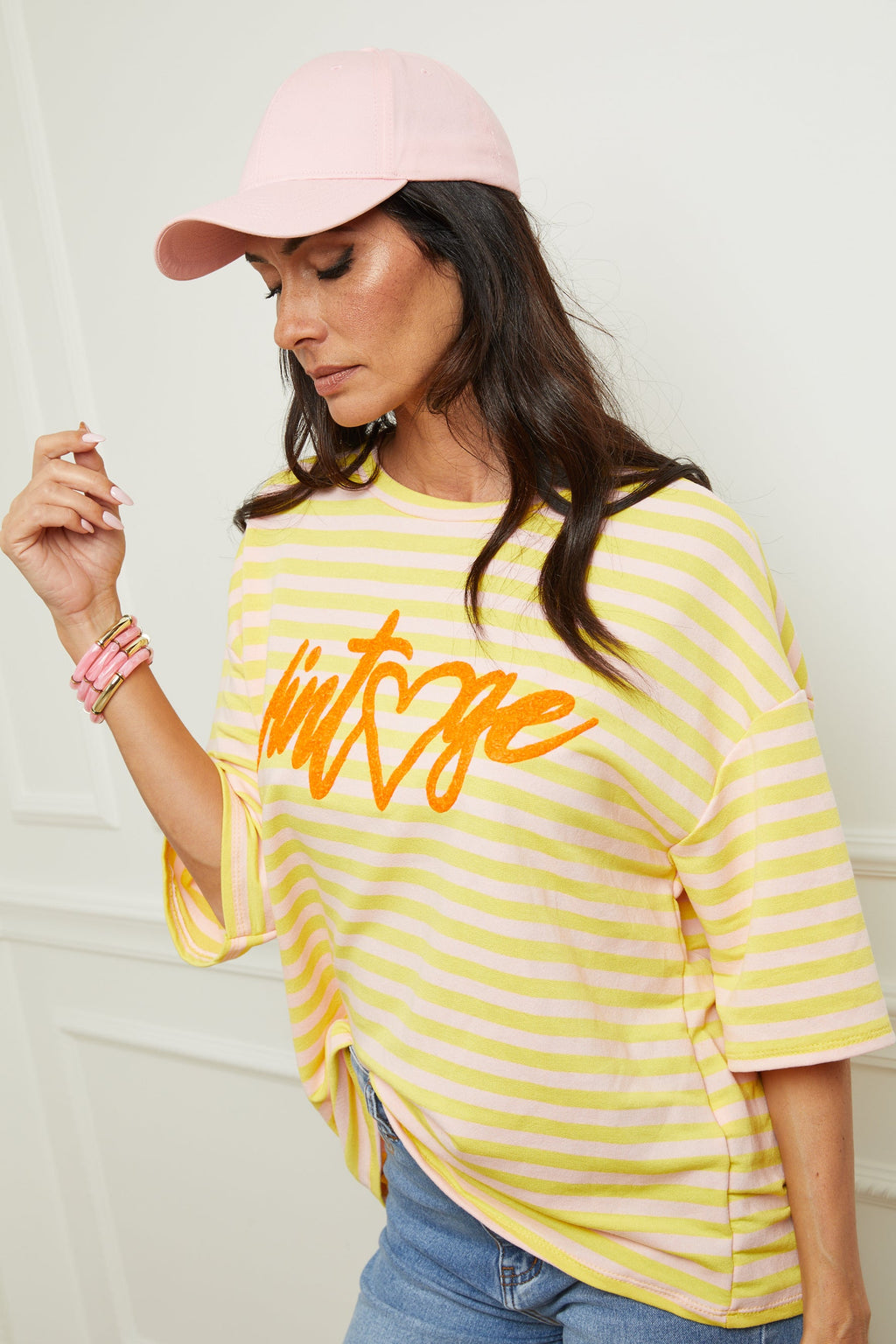 Tee Shirt Vintage - Jaune