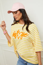 Tee Shirt Vintage - Jaune