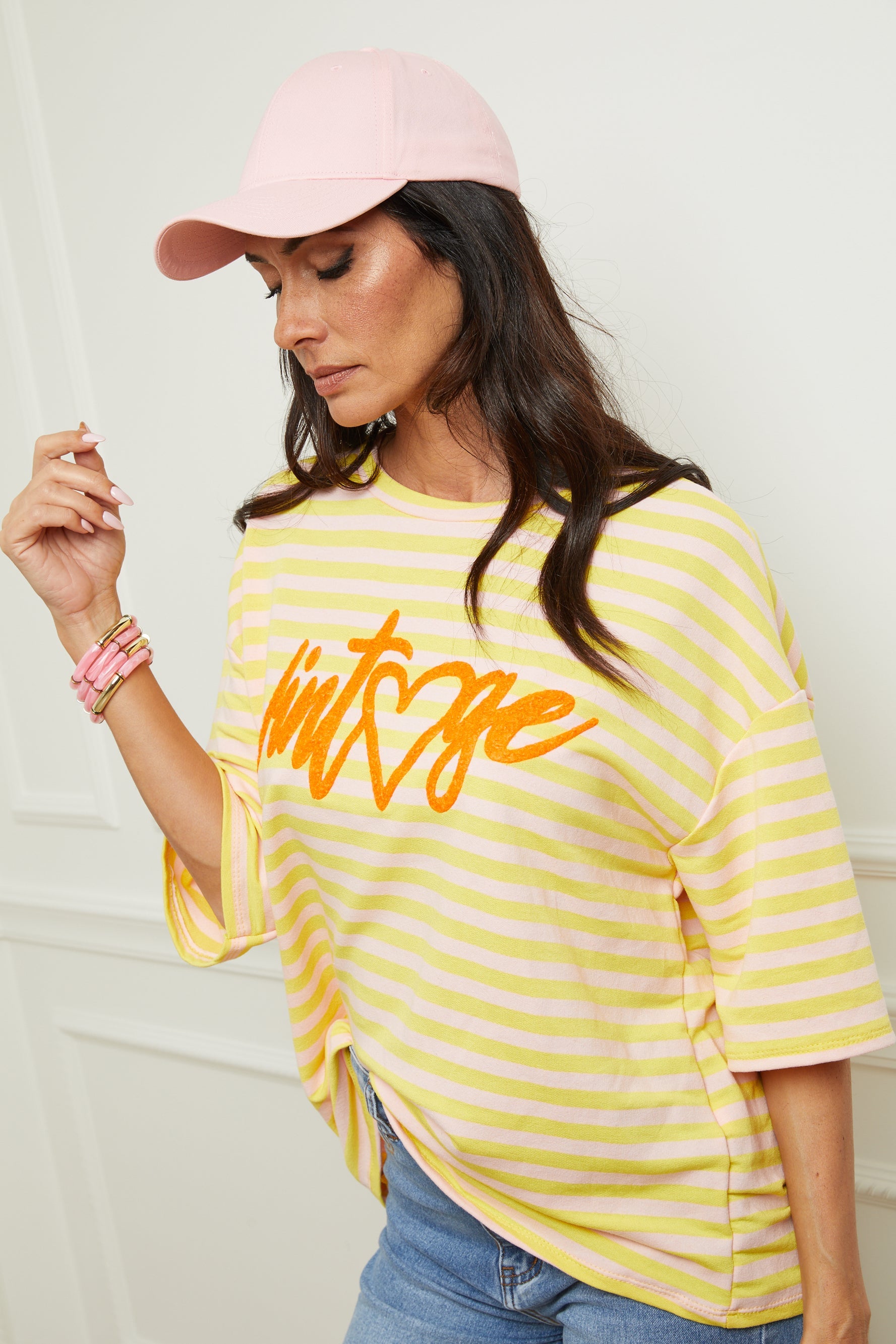 Tee Shirt Vintage - Jaune