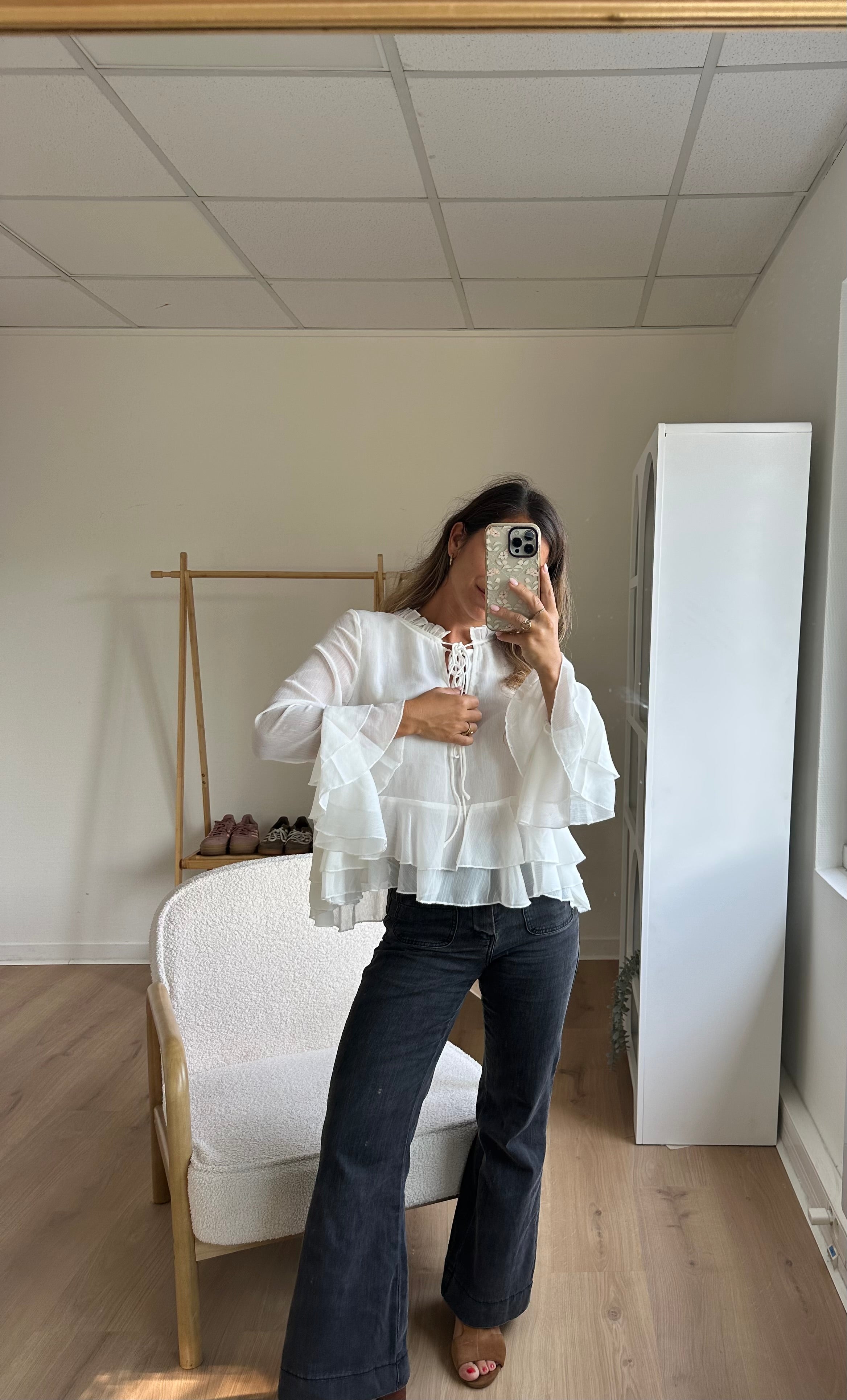 Blusa Aria cruda