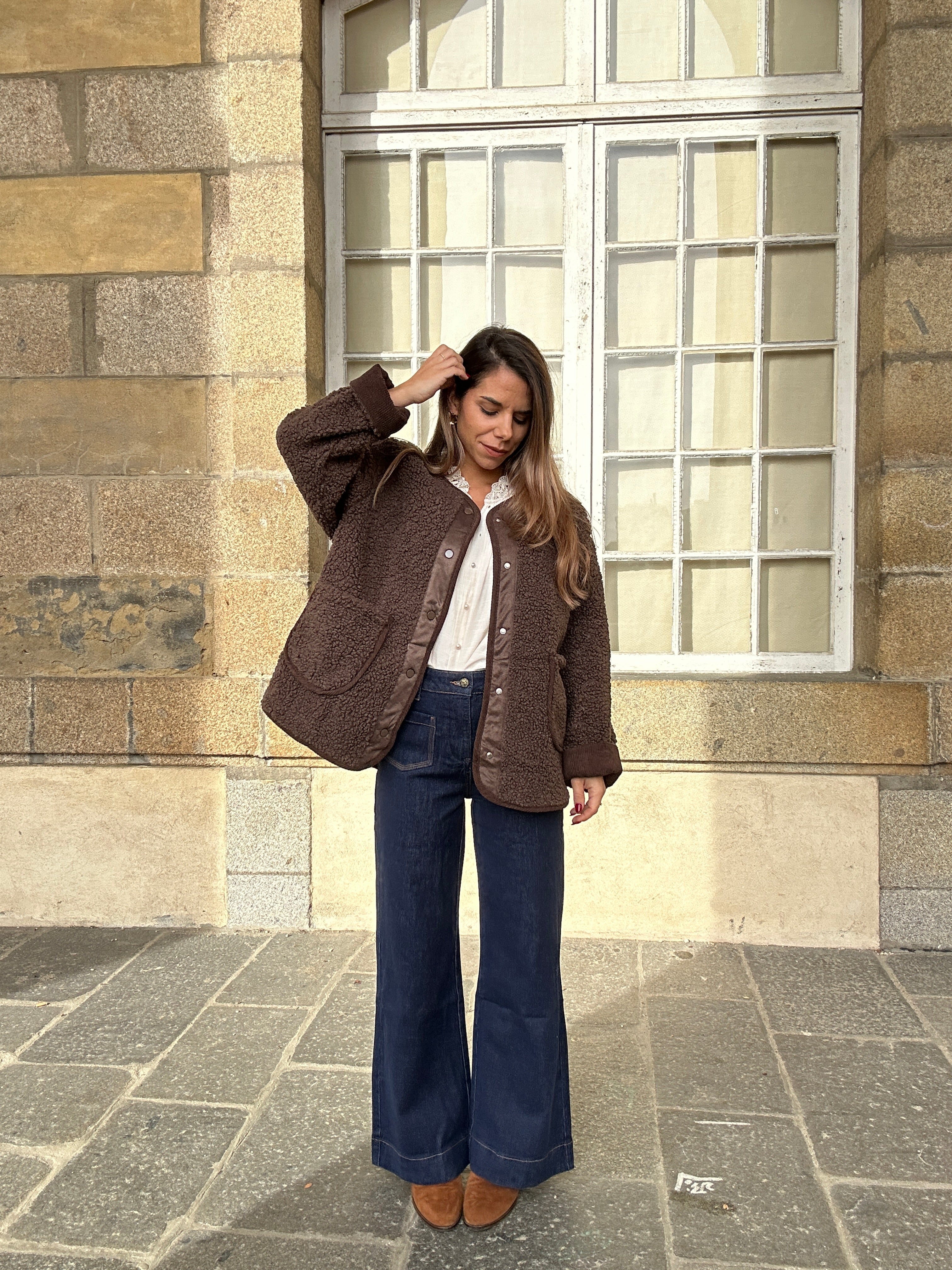 Moumoute Esmée Jacket Brown