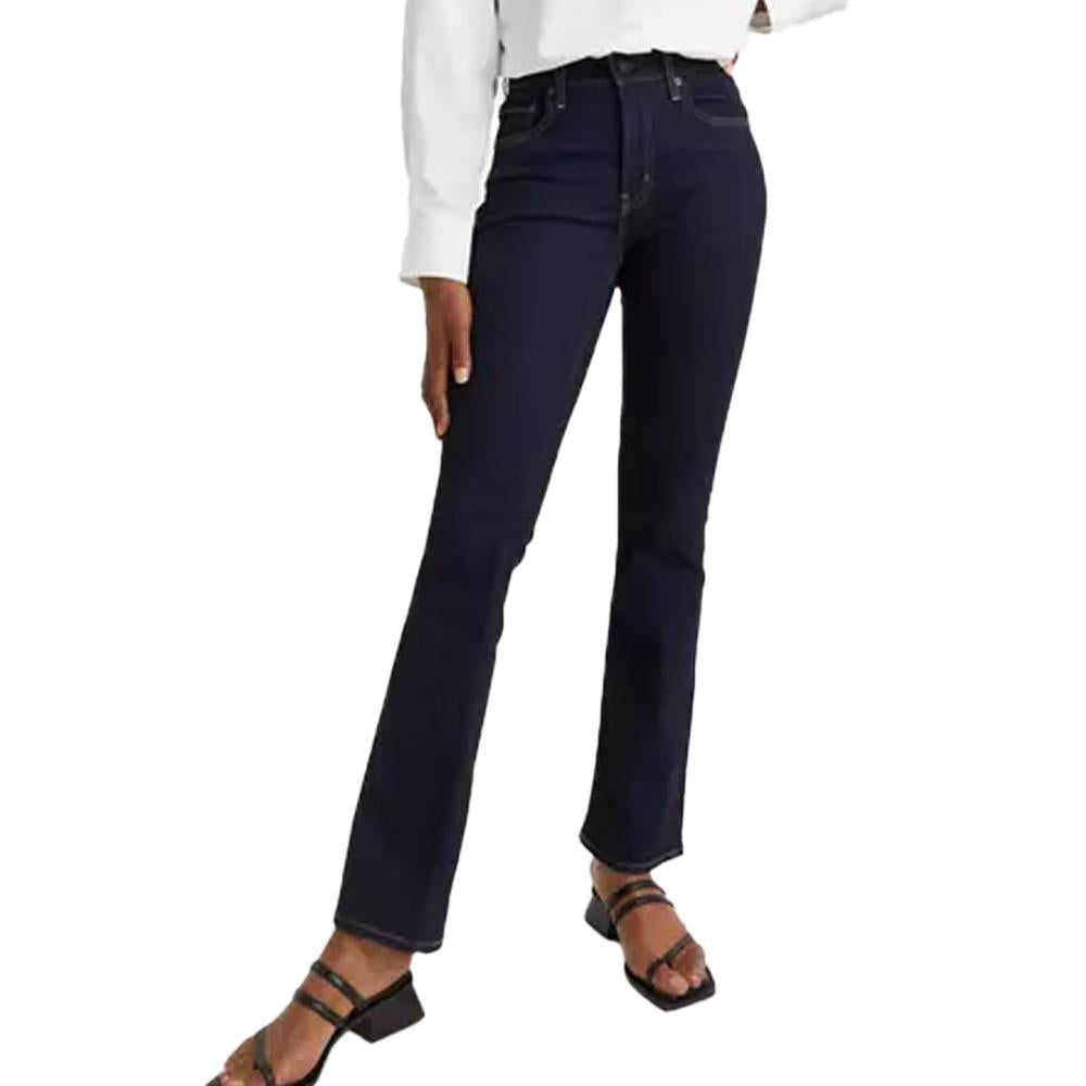 Jean 725 Bleu Foncé Bootcut Femme Levi'S High Rise 18759