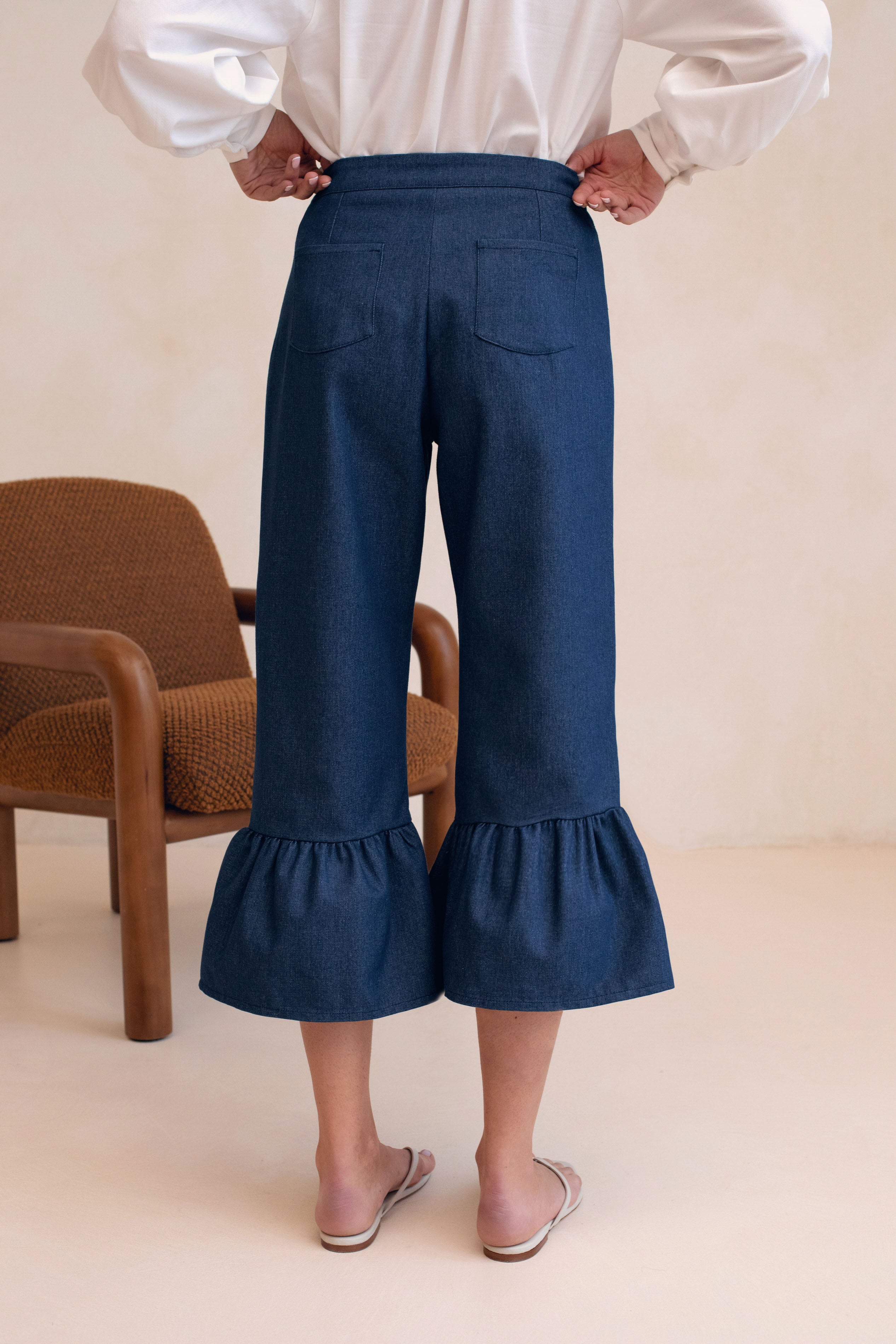 Le Wonder Trousers - Medium Blue