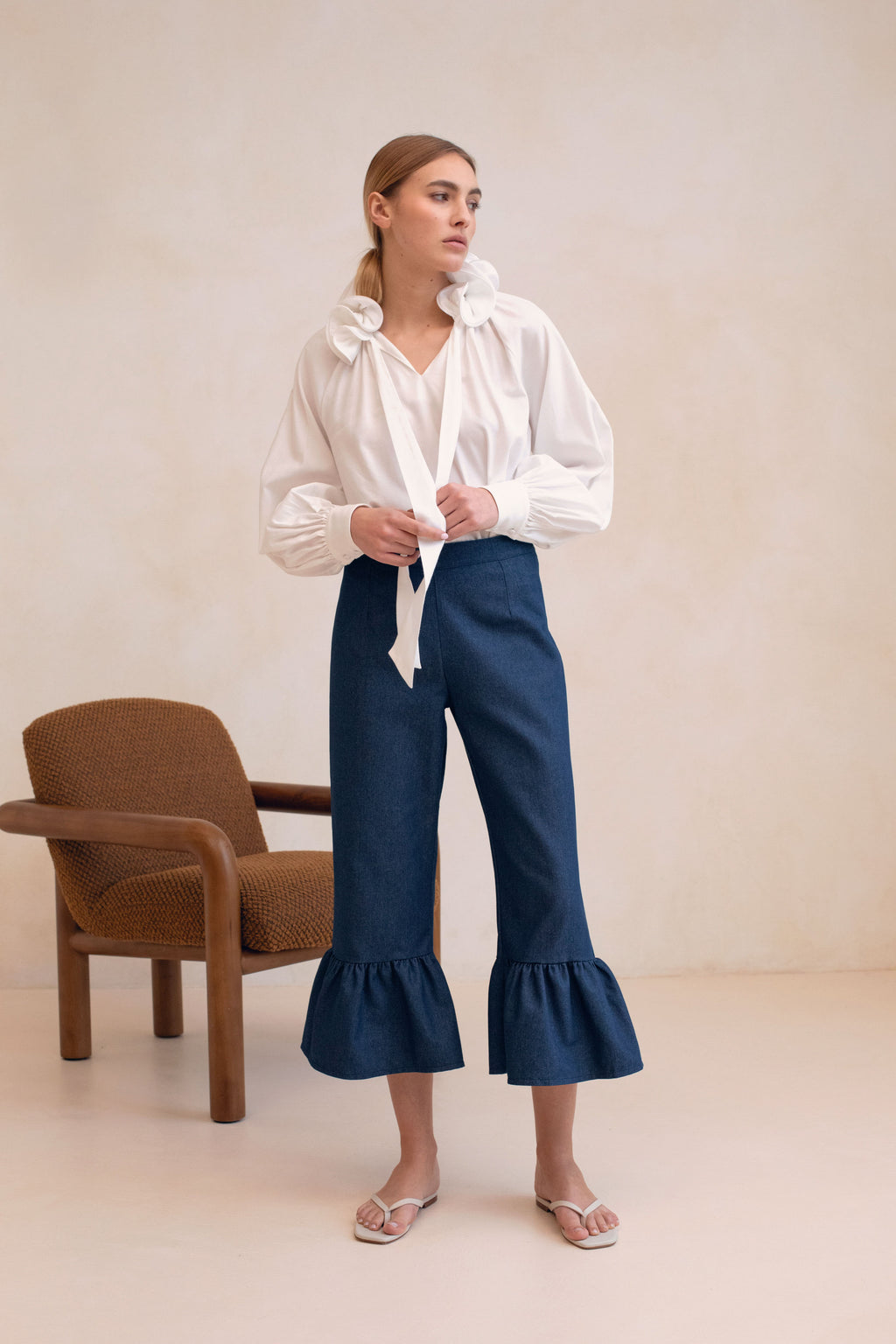 Le Wonder Trousers - Medium Blue