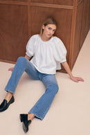 Blusa Le Botticelli Texture - Merengue