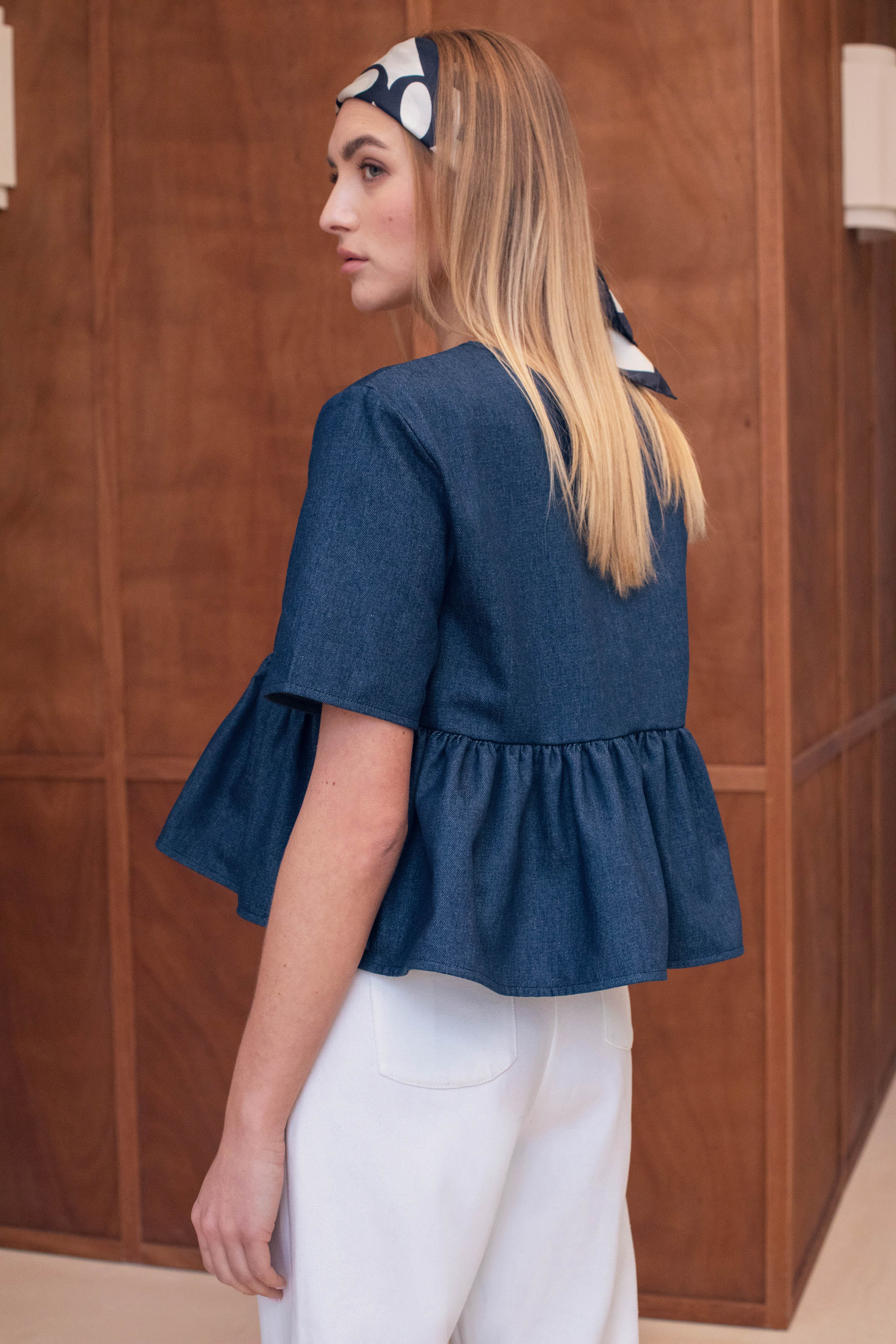 Camiseta Le Louane - Azul Marino