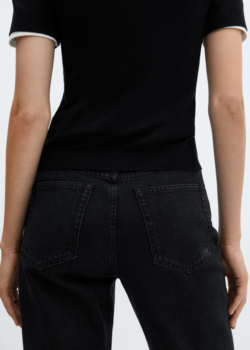 Danila Jeans - Black jeans - Woman