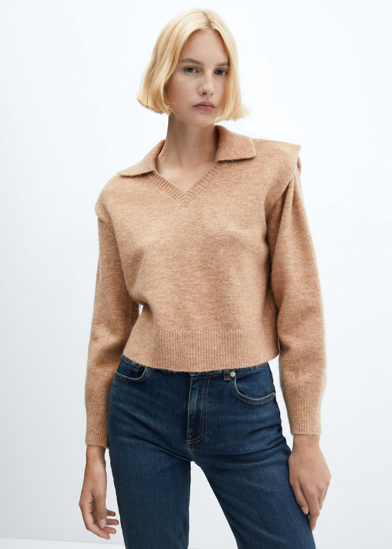 Pull Merveilleux - Brun Moyen - Femme