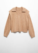 Merveilleux Sweater - Medium brown - Woman