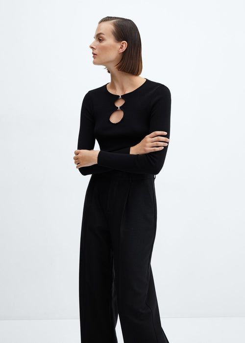 Rawy Sweater - Black - Woman