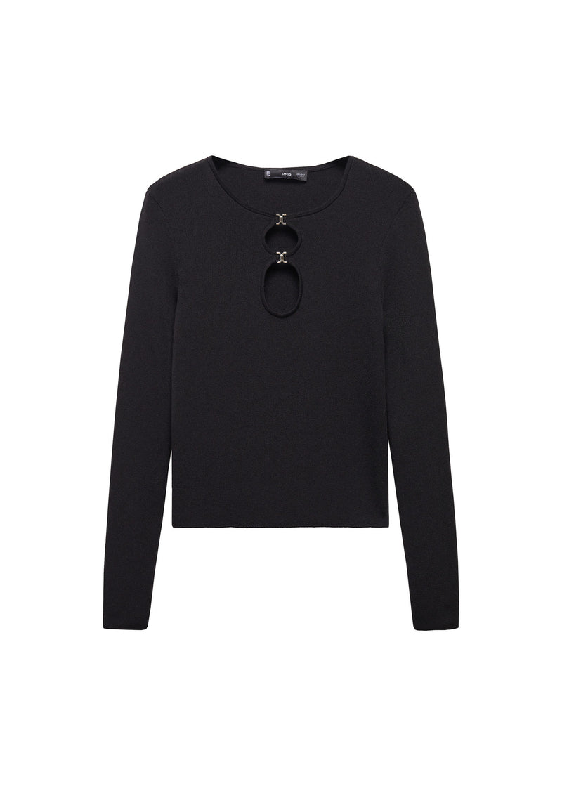 Rawy Sweater - Black - Woman