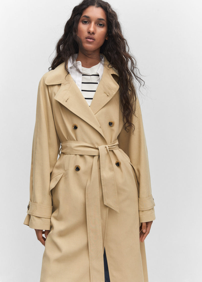 Trench Coat Copito - Beige - Woman