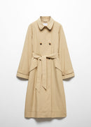 Trench Coat Copito - Beige - Woman