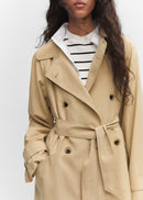 Trench Coat Copito - Beige - Woman