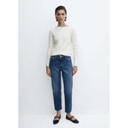 Jean Mom Taille Haute - Dark Blue
