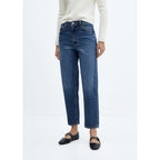 Jean Mom Taille Haute - Dark Blue