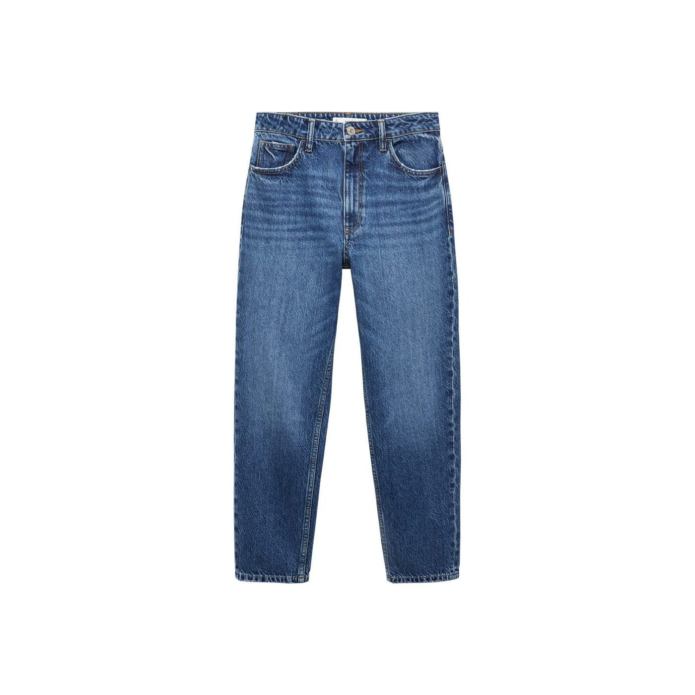 Jean Mom Taille Haute - Dark Blue