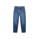 Vaqueros Mom de talle alto - Azul oscuro
