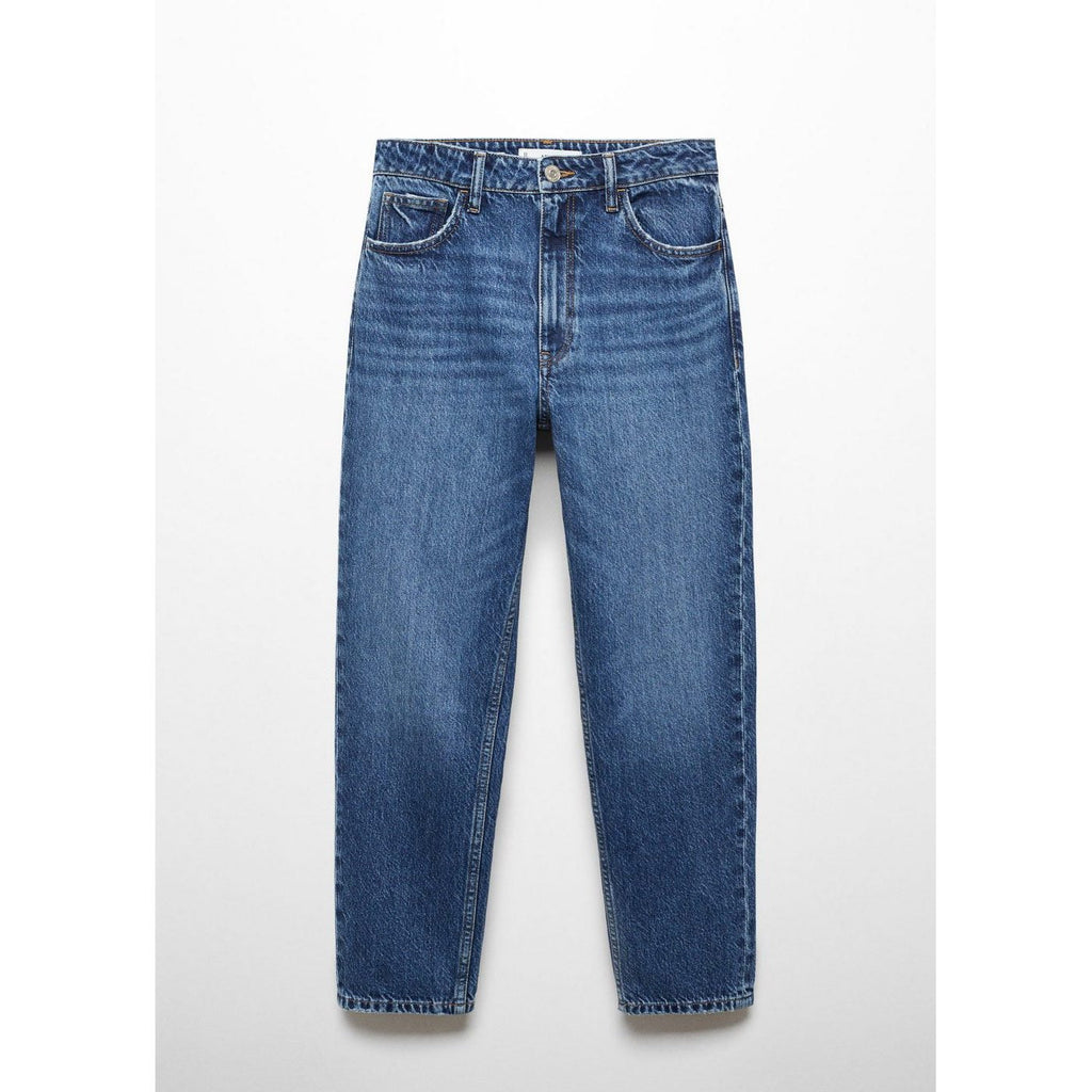 Jean Mom Taille Haute - Dark Blue