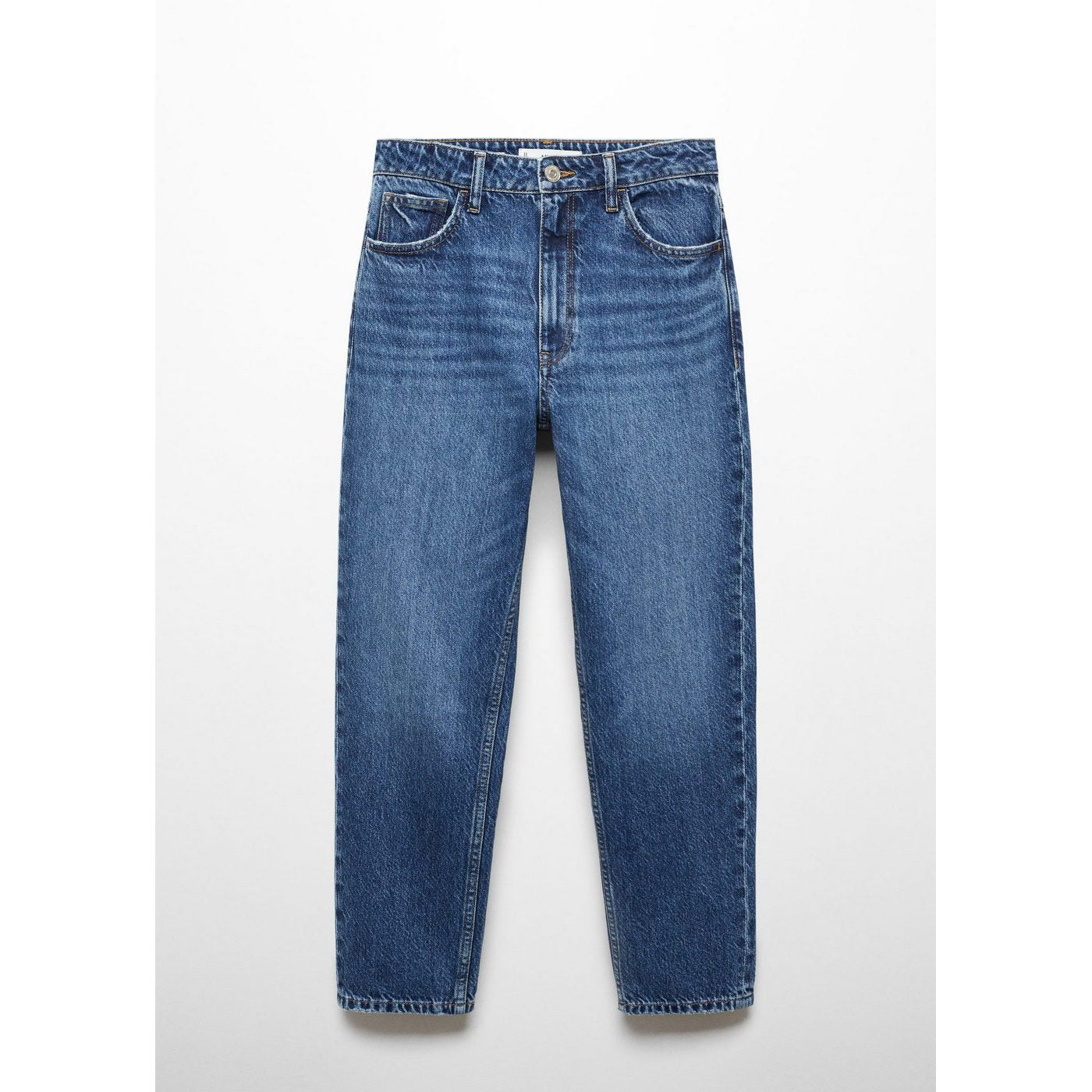 Jean Mom Taille Haute - Dark Blue