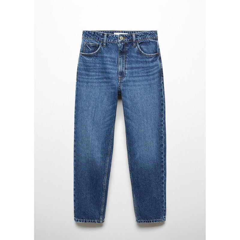 Vaqueros Mom de talle alto - Azul oscuro