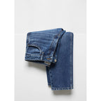 Jean Mom Taille Haute - Dark Blue