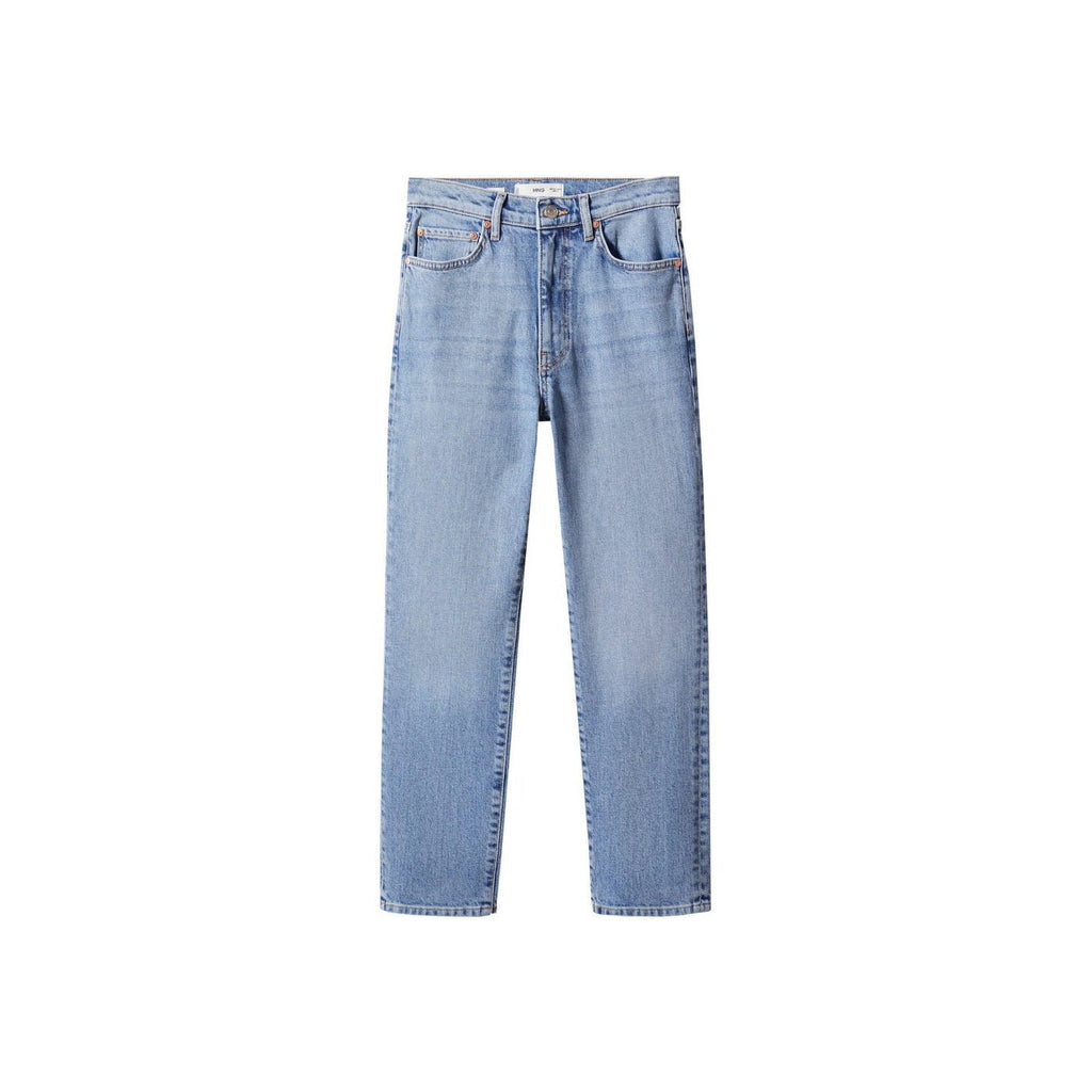 Vaqueros Slim Crop - Medium Blue