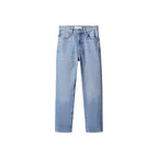 Vaqueros Slim Crop - Medium Blue