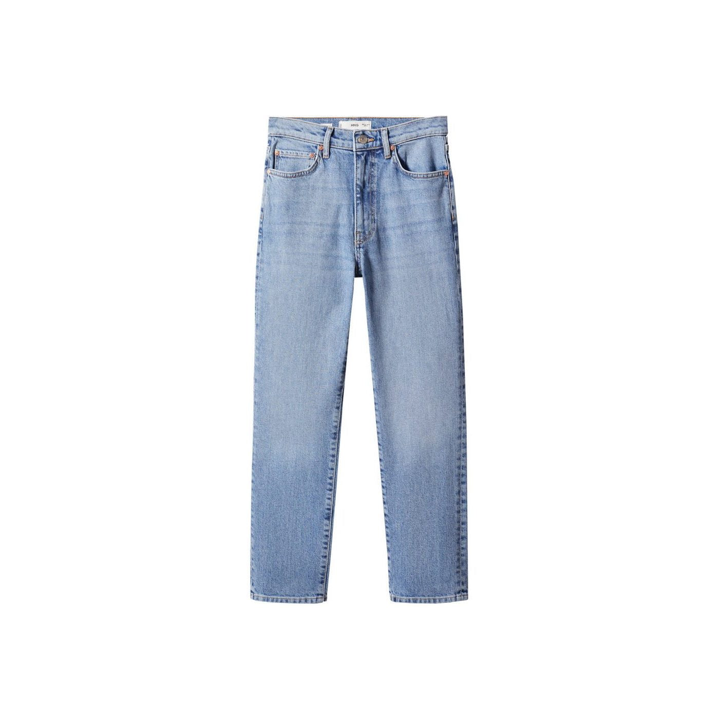 Vaqueros Slim Crop - Medium Blue