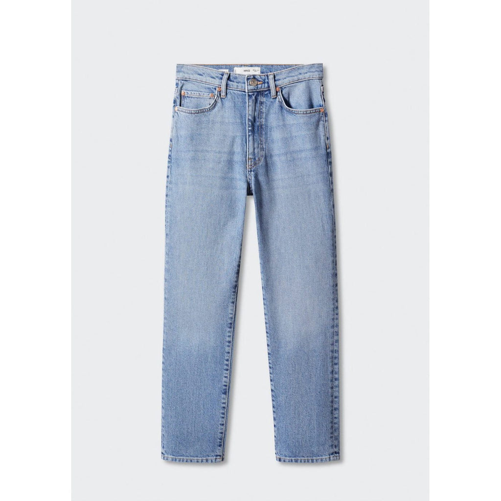 Vaqueros Slim Crop - Medium Blue