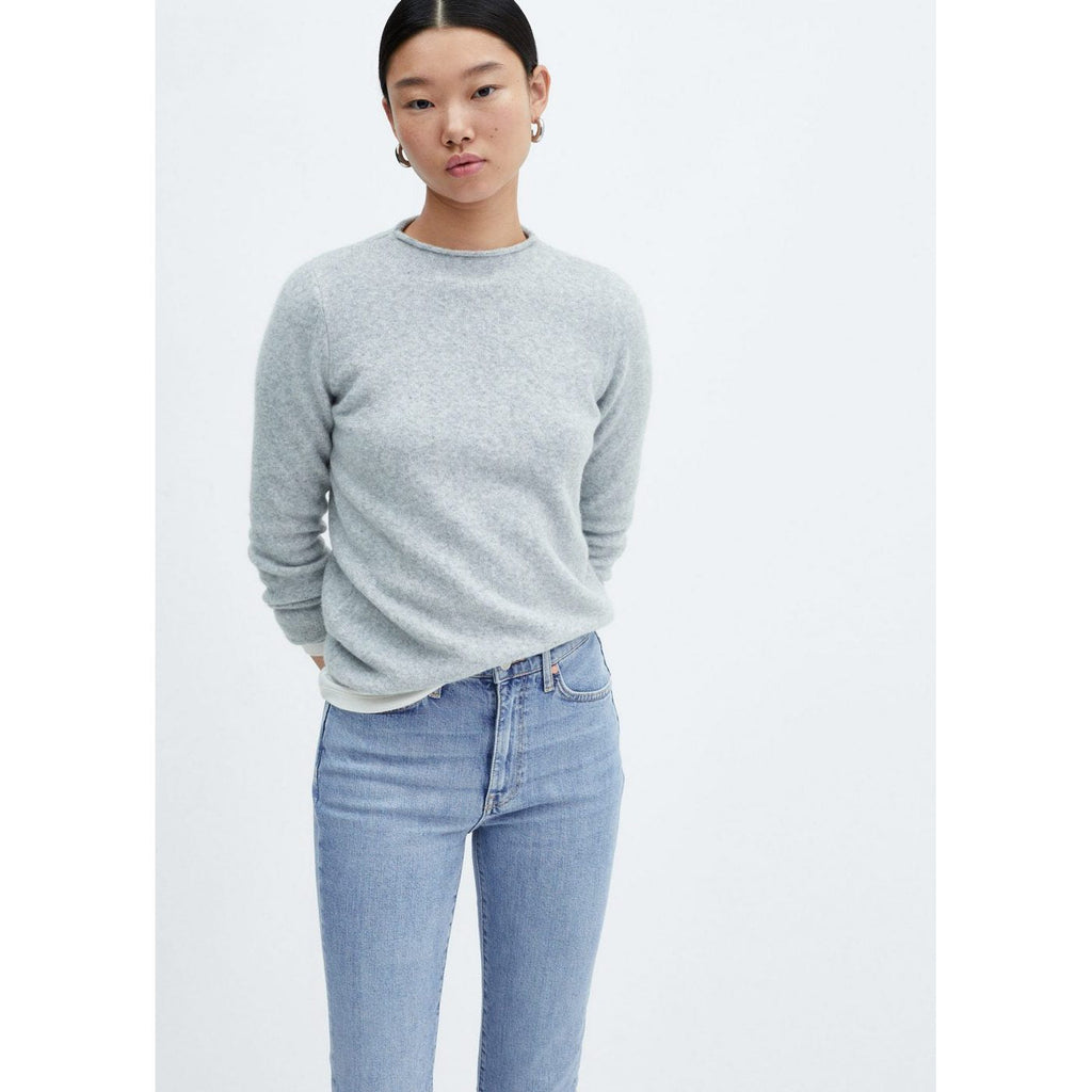 Vaqueros Slim Crop - Medium Blue