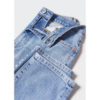 Vaqueros Slim Crop - Medium Blue
