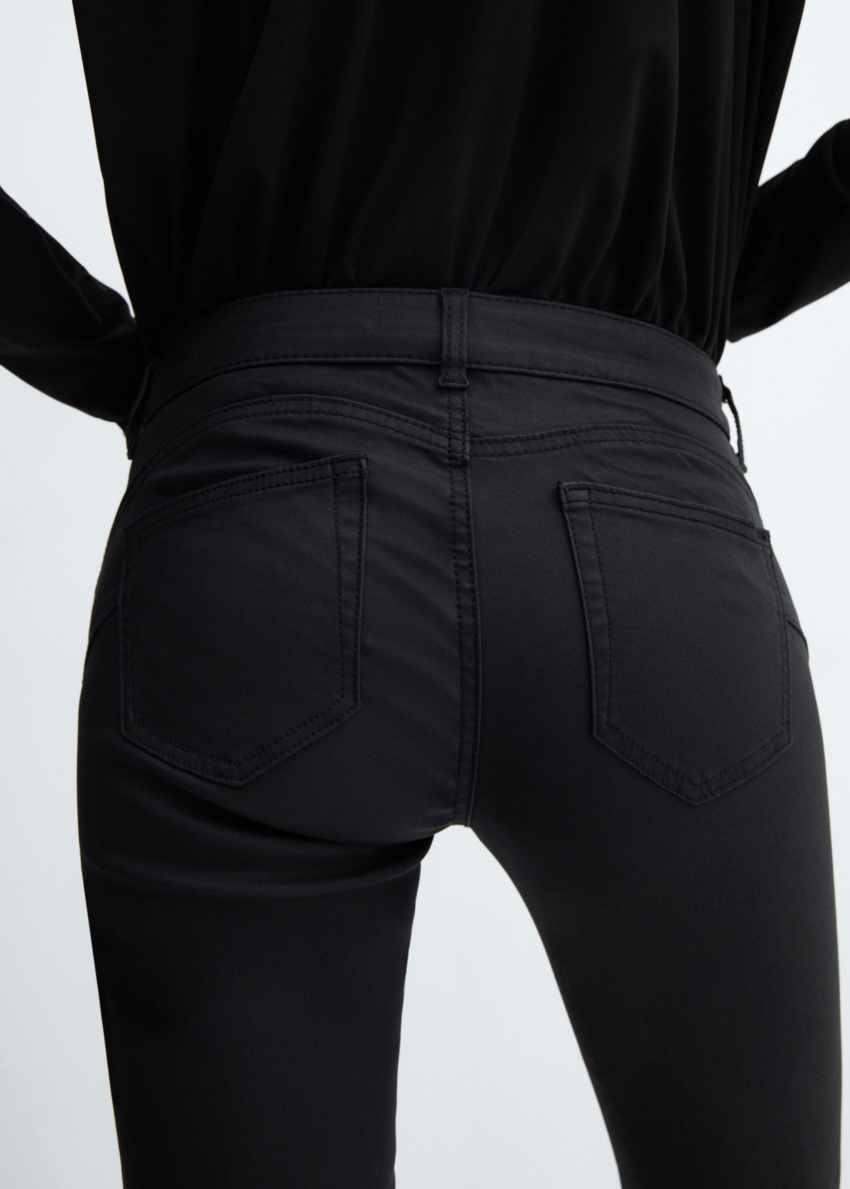 Jean Skinny Push-Up Enduit - Black