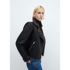 Reversible Faux-Leather Jacket