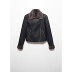 Reversible Faux-Leather Jacket